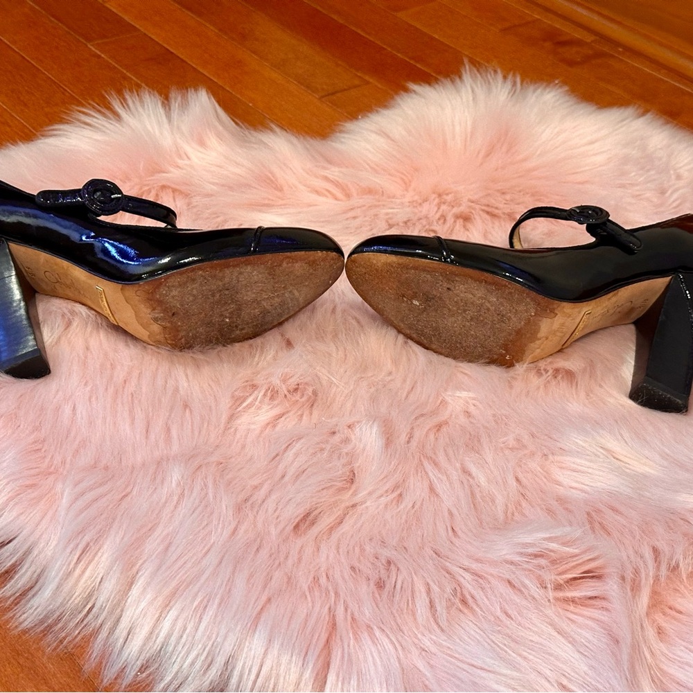 Cole Haan Black Mary Jane Heels - Picture 4 of 8